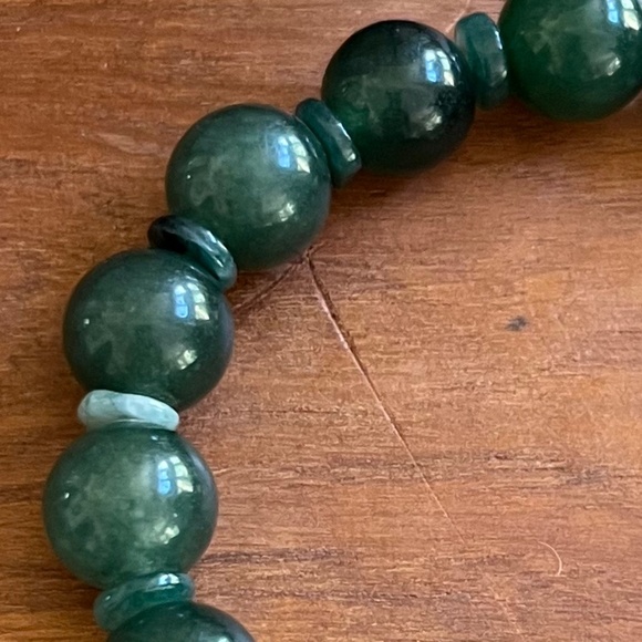 Buddha Stones Buddha Cyan Jade Healing Bracelet (NEW CONDITION) - Picture 3 of 4